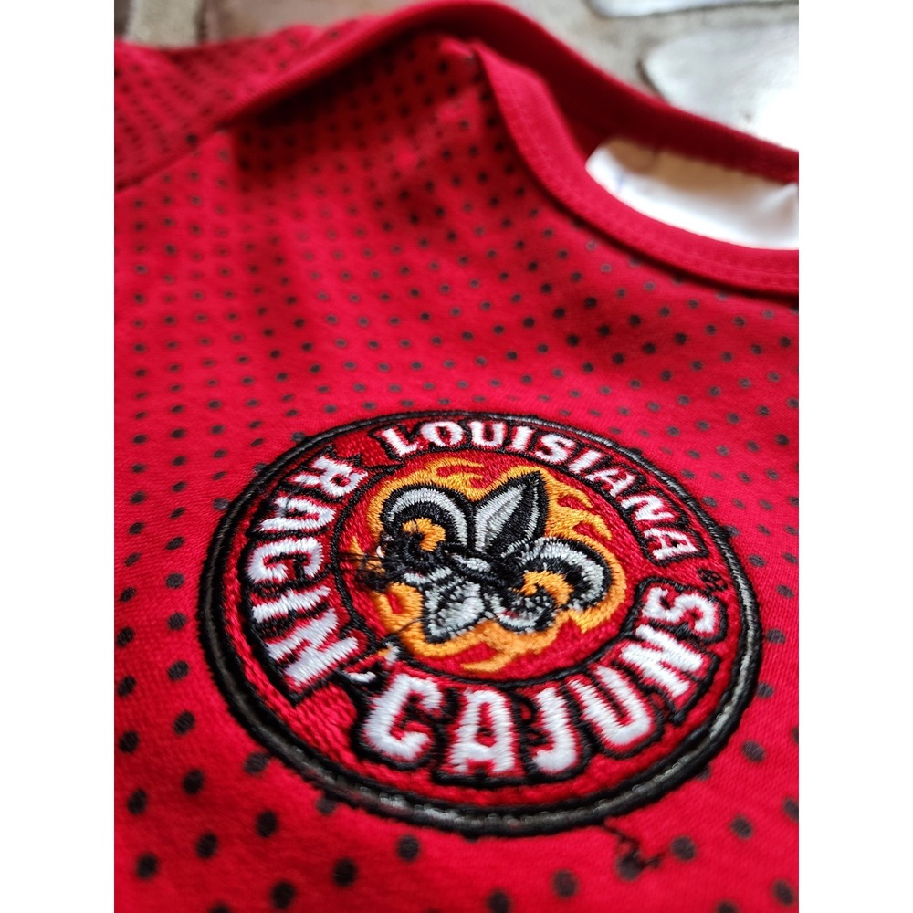 Louisiana Ragin Cajuns ULL Baby Infant Tutu Fancy One Piece 6mo 2 FEET AHEAD NEW